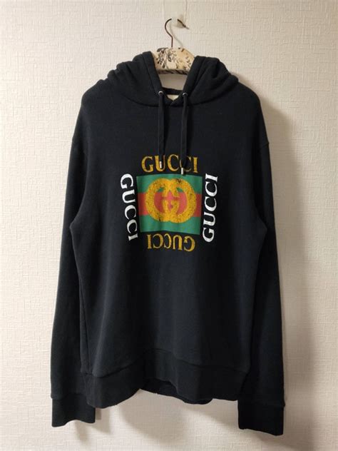 gucci square logo hoodie|gucci logo velvet sweatshirt.